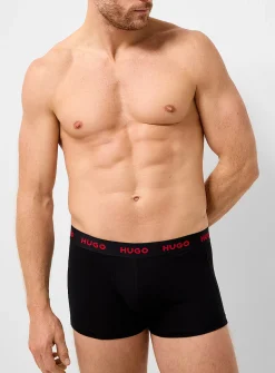 2.5" black & red comfortable trunk