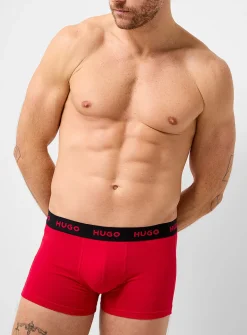 2.5" black & red comfortable trunk