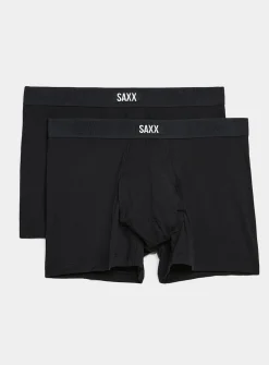3" black trunks