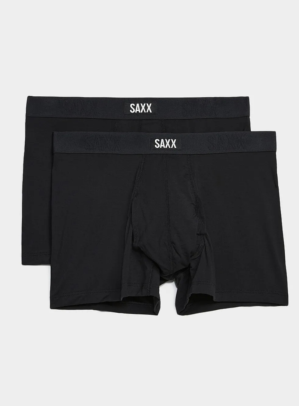 3" black trunks