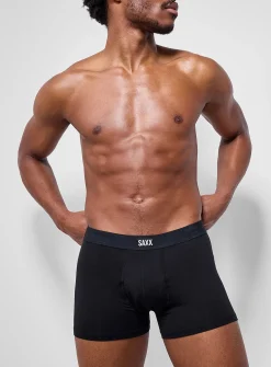 3" black trunks
