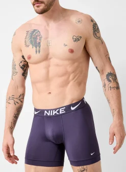 6" black/mauve/red boxer briefs