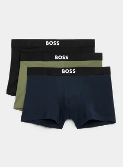3" black/navy/khaki trunks