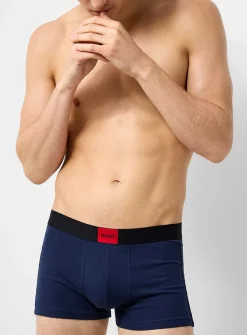 2.5" black/red/navy trunks
