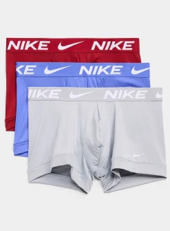 3" blue/grey/red trunks