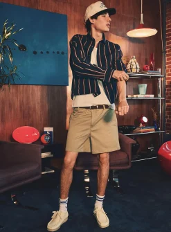 6" chino short