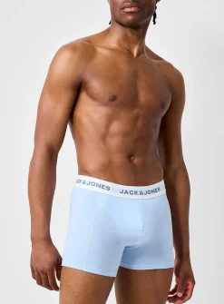 3" comfortable contrast-waist trunk