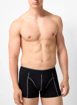 3" contrast-seam trunk