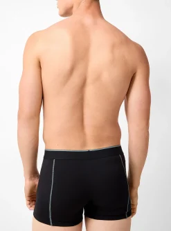 3" contrast-seam trunk