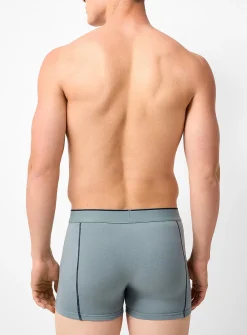 3" contrast-seam trunk
