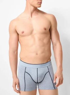 3" contrast-seam trunk