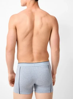 3" contrast-seam trunk
