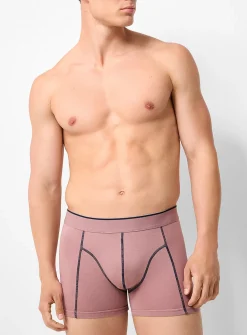 3" contrast-seam trunk