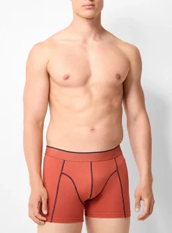 3" contrast-seam trunk