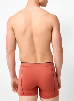 3" contrast-seam trunk
