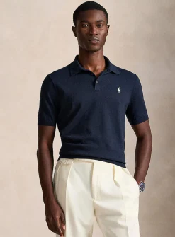 100% cotton fine-knit polo
