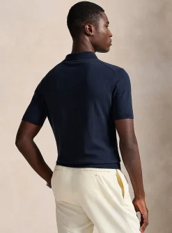100% cotton fine-knit polo