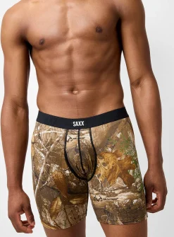 6" EDGE camouflage boxer brief
