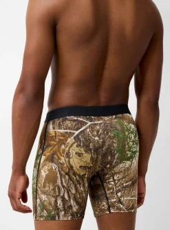 6" EDGE camouflage boxer brief