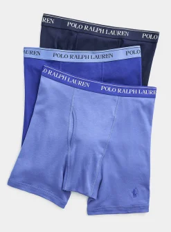 5" embroidered logo boxer briefs