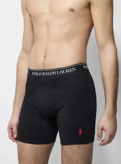 5" embroidered logo boxer briefs