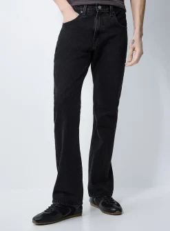 517 faded black jean