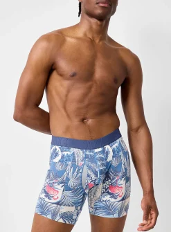 6" flamingo boxer brief