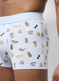 3" funny print trunk