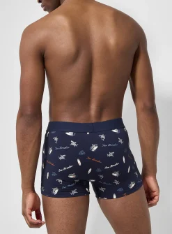 3" funny print trunk