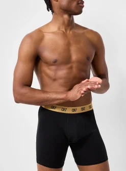 6" gold-band stretch boxer brief