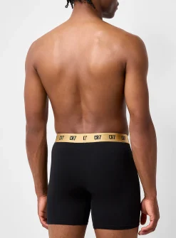 6" gold-band stretch boxer brief