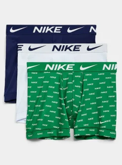 6" green/white/blue boxer briefs