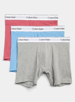 6" grey/blue/red boxer briefs