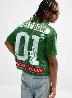 #1 legend mesh T-shirt