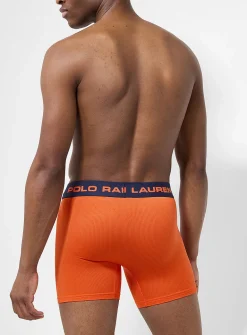 5" logo micro-perforated boxer brief