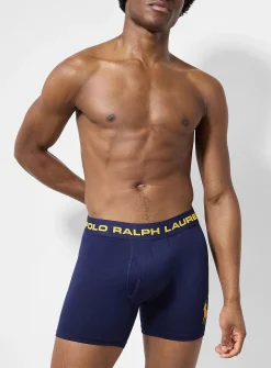 5" logo micro-perforated boxer brief