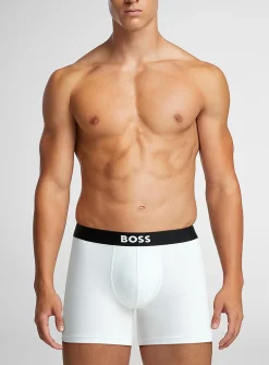 5" logo-band solid boxer briefs