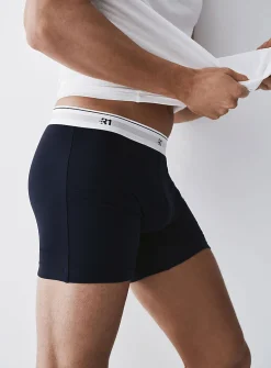 5" logo-waist classic boxer briefs