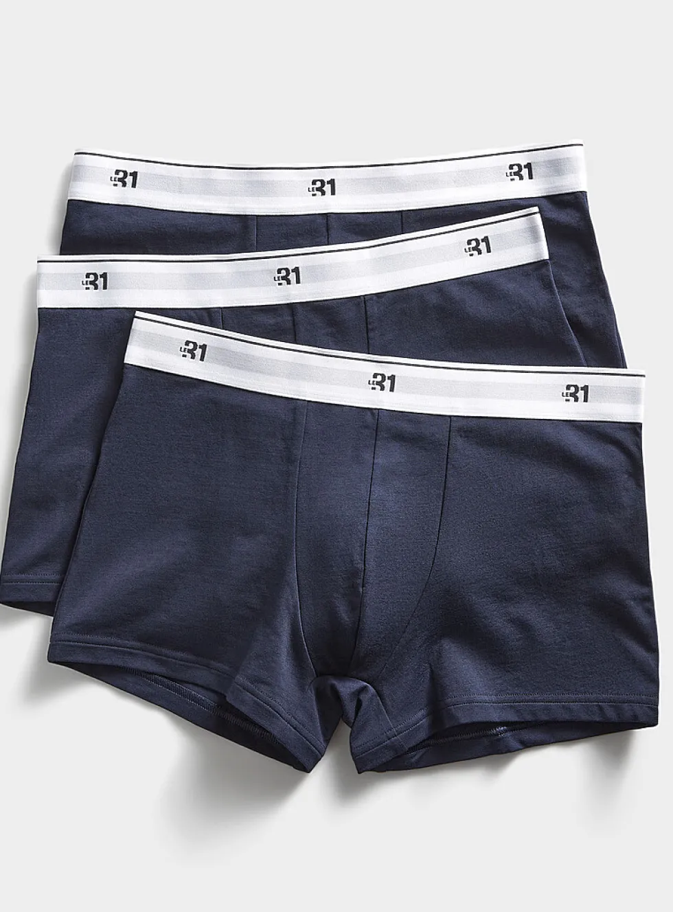 3" logo-waist classic trunks