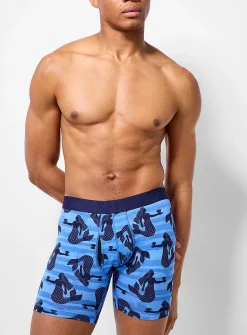 6" mermaid boxer brief