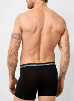 6'' micro mesh black boxer briefs