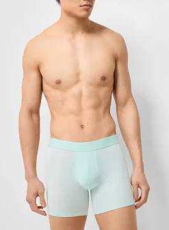 6" mint/grey/navy boxer briefs