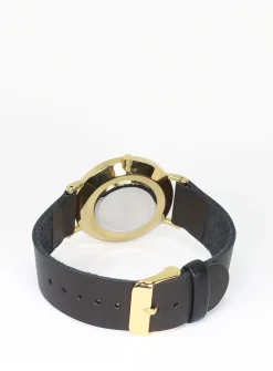 36 mm gold case watch