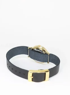 26 mm gold case watch