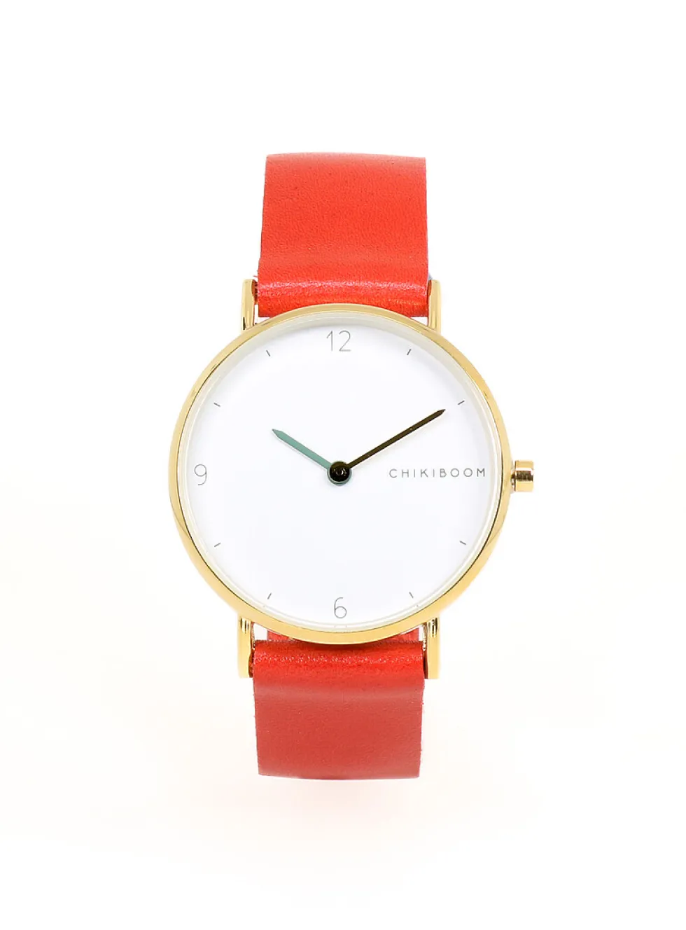 36 mm gold case watch