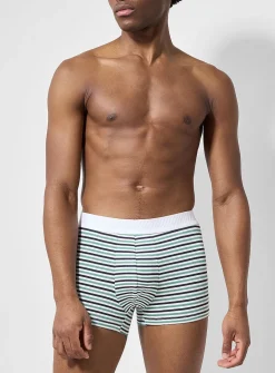 3" nautical stripe trunk