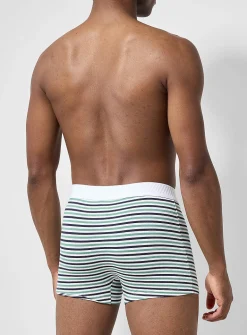 3" nautical stripe trunk