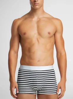 3" nautical stripe trunk