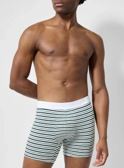 5" nautical stripes boxer brief