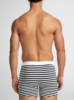 5" nautical stripes boxer brief
